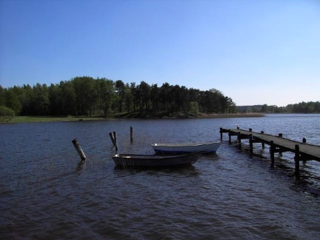 brygga kväll
