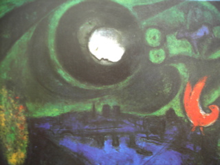 Chagall grön himmel